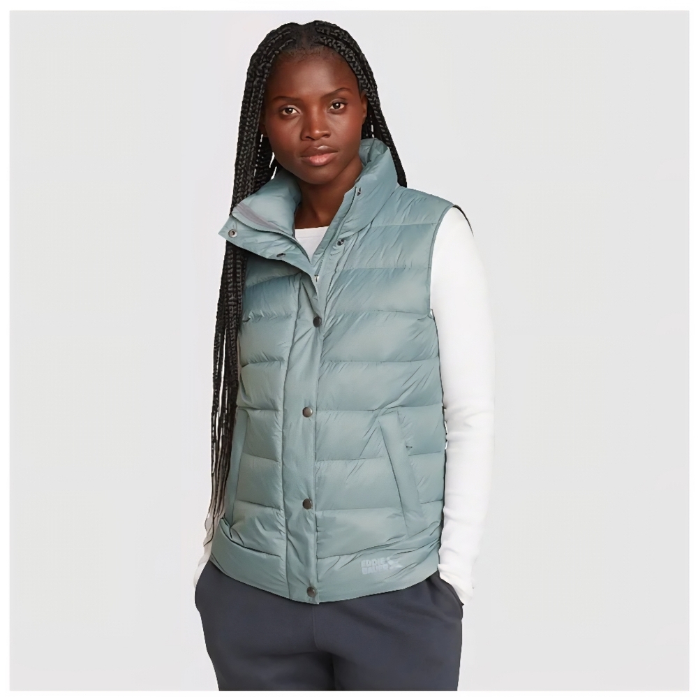 Eddie Bauer Women's StratusTherm Teal Vest